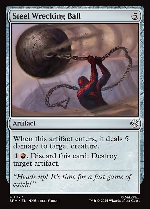 Steel Wrecking Ball - Marvel's Spider-Man - C - 177