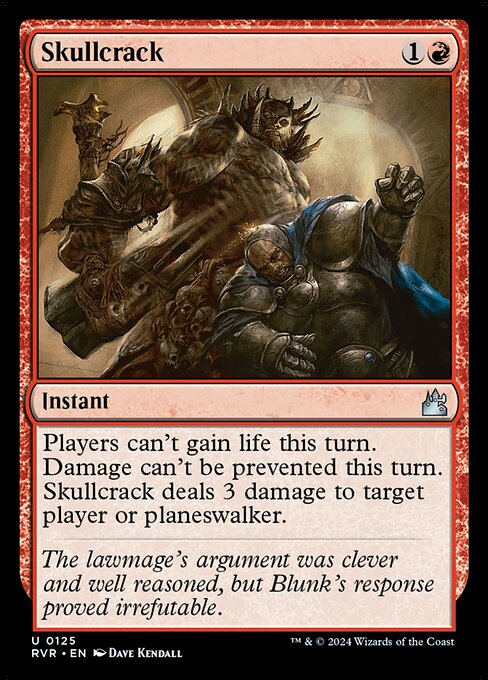 Skullcrack - Ravnica Remastered - U - 125