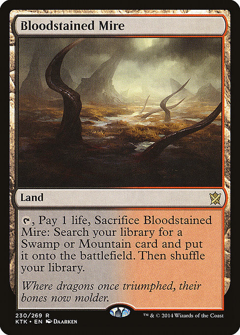 Bloodstained Mire - Khans of Tarkir - R - 230