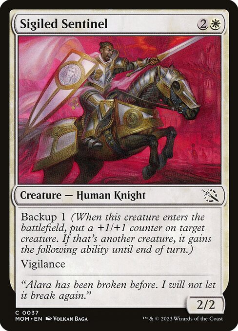Sigiled Sentinel - March of the Machine - C - 37