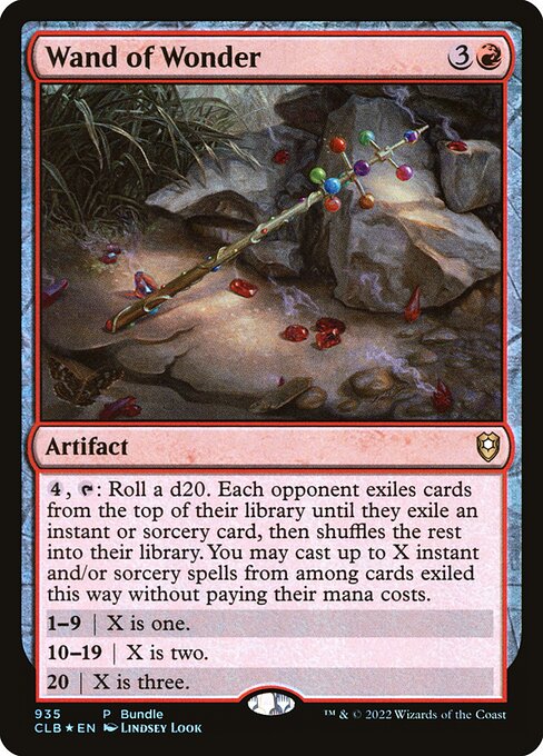 Wand of Wonder (CLB Bundle) - Unique and Miscellaneous Promos - P - 935