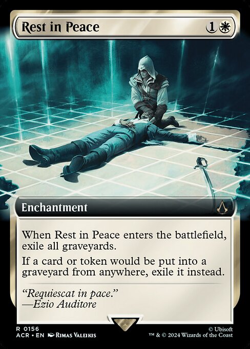 Rest in Peace (Extended Art) - Universes Beyond: Assassin's Creed - R - 156