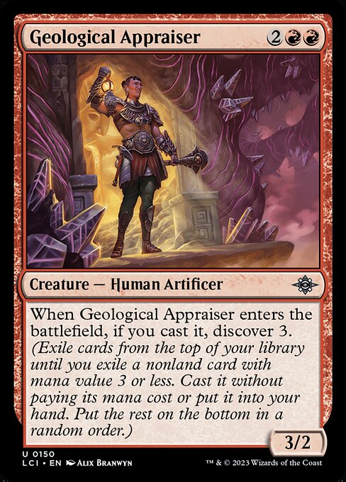 Geological Appraiser - The Lost Caverns of Ixalan - U - 150