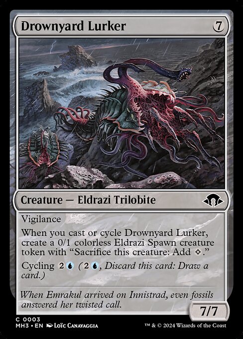 Drownyard Lurker - Modern Horizons 3 - C - 3