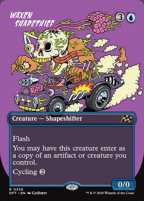 Waxen Shapethief (Borderless) - Aetherdrift - R - 336