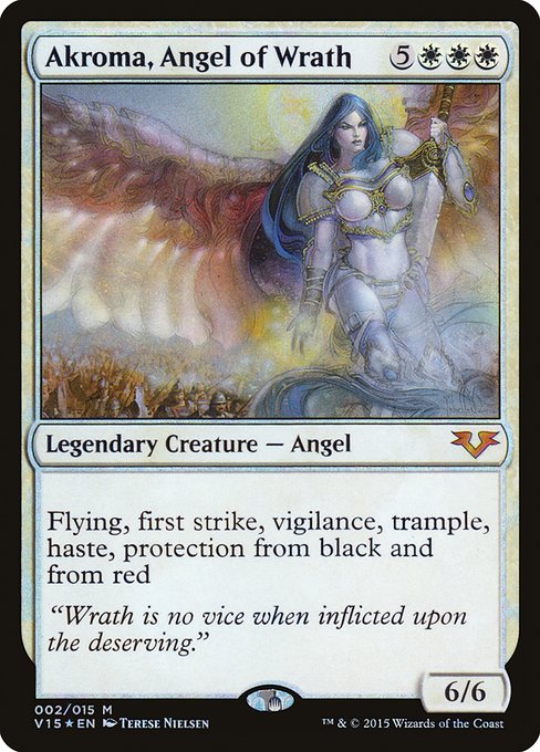 Akroma, Angel of Wrath - From the Vault: Angels - M - 2