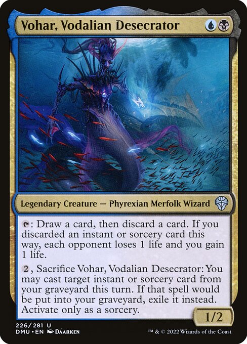Vohar, Vodalian Desecrator - Dominaria United - U - 226