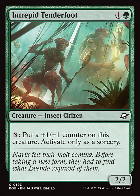 Intrepid Tenderfoot - Edge of Eternities - C - 193