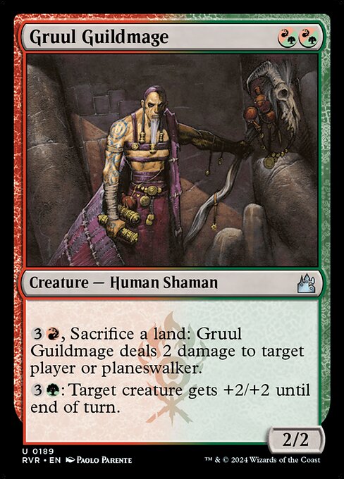 Gruul Guildmage - Ravnica Remastered - U - 189