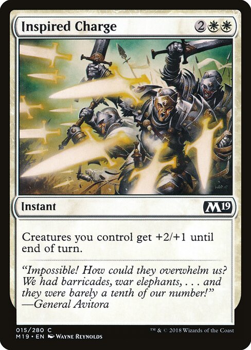 Inspired Charge - Core Set 2019 - C - 15