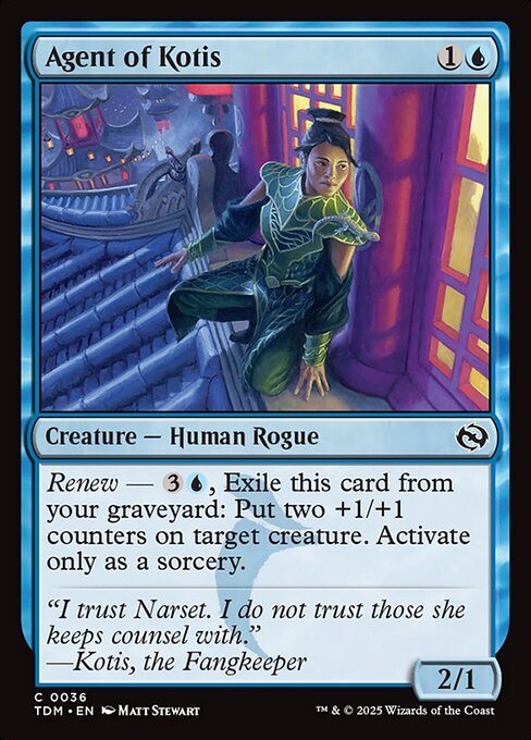 Agent of Kotis - Tarkir: Dragonstorm - C - 36