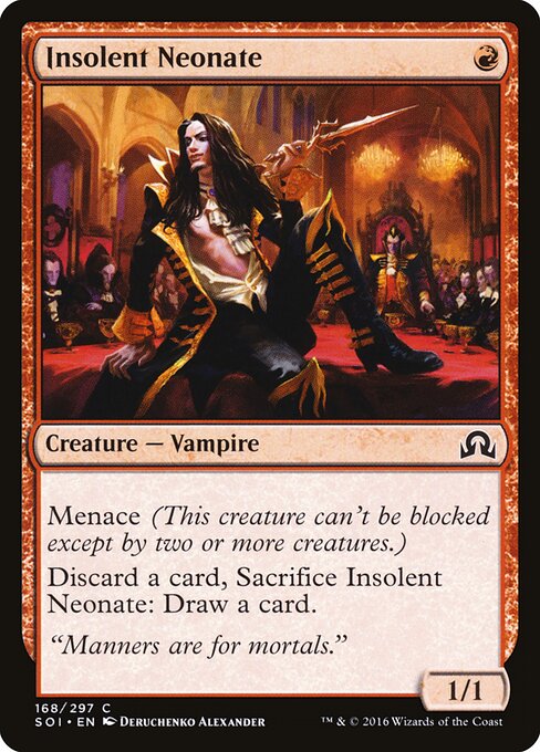 Insolent Neonate - Shadows over Innistrad - C - 168