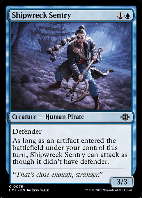 Shipwreck Sentry - The Lost Caverns of Ixalan - C - 75