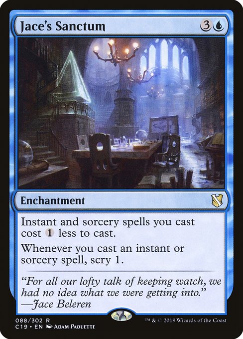 Jace's Sanctum - Commander 2019 - R - 88