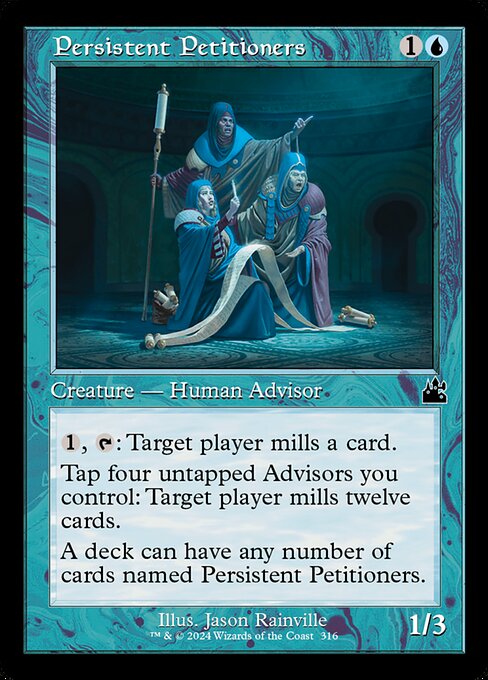 Persistent Petitioners (Retro Frame) - Ravnica Remastered - C - 316