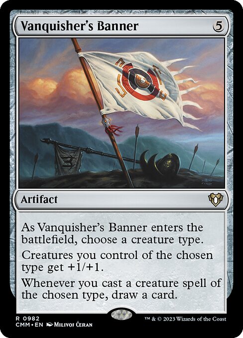 Vanquisher's Banner - Commander Masters - R - 982
