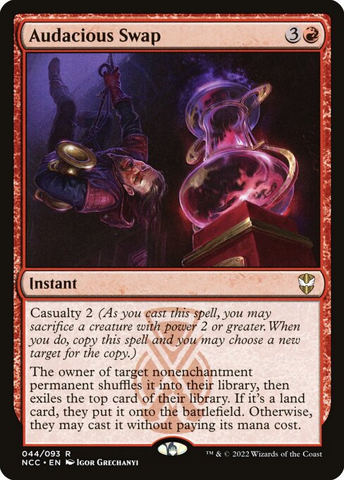 Audacious Swap - Commander: Streets of New Capenna - R - 44