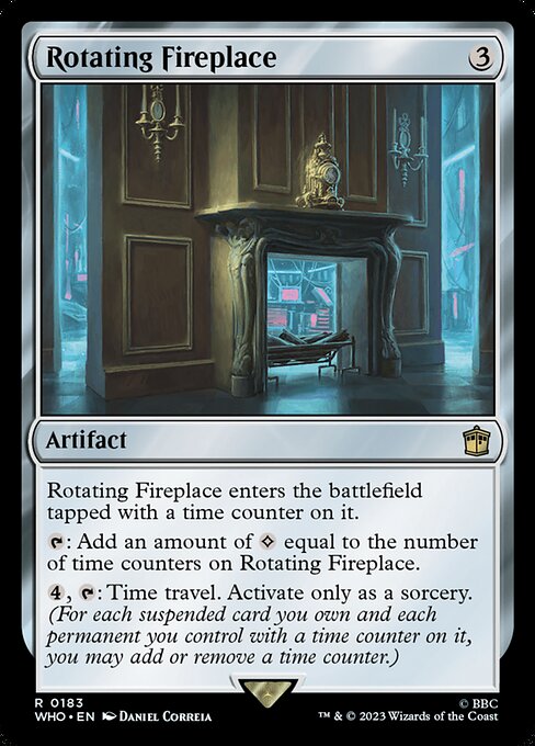 Rotating Fireplace - Universes Beyond: Doctor Who - R - 183