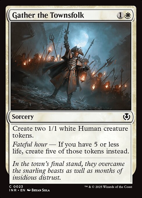 Gather the Townsfolk - Innistrad Remastered - C - 23