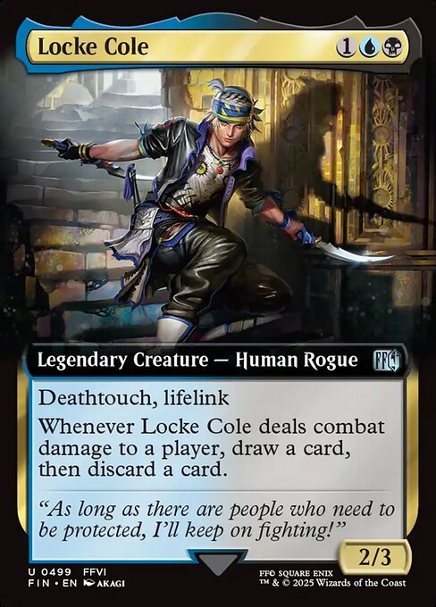Locke Cole (Extended Art) - FINAL FANTASY - U - 499