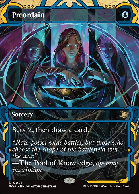 Preordain - Secrets of Strixhaven: Mystical Archive - R - 21