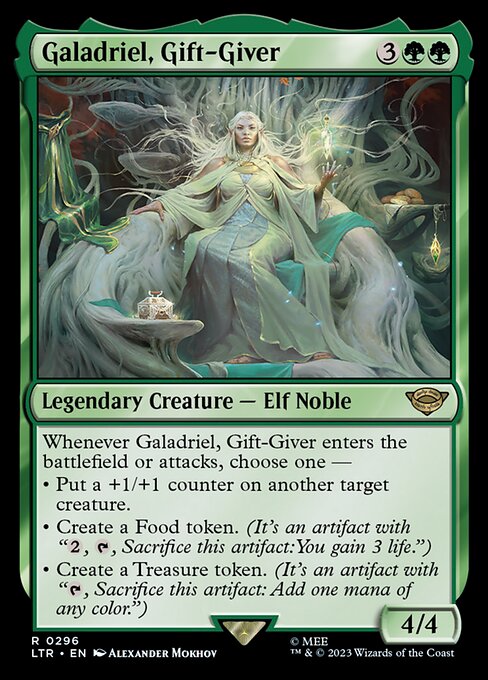 Galadriel, Gift-Giver - Universes Beyond: The Lord of the Rings: Tales of Middle-earth - R - 296