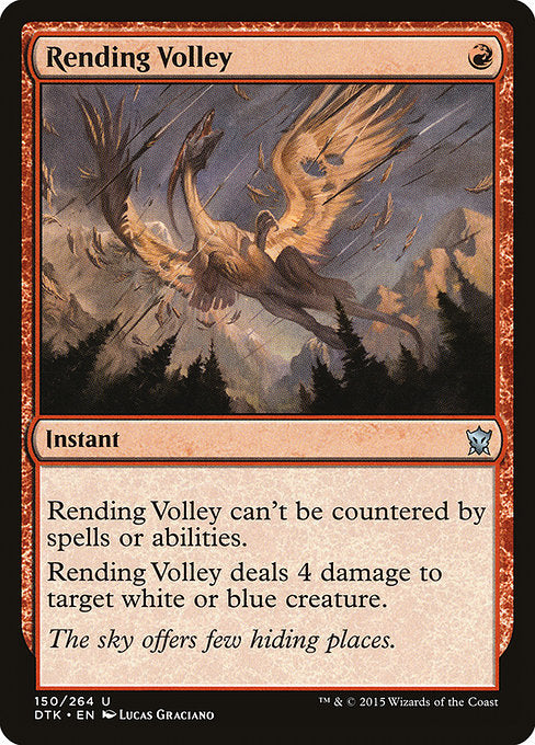 Rending Volley - Dragons of Tarkir - U - 150