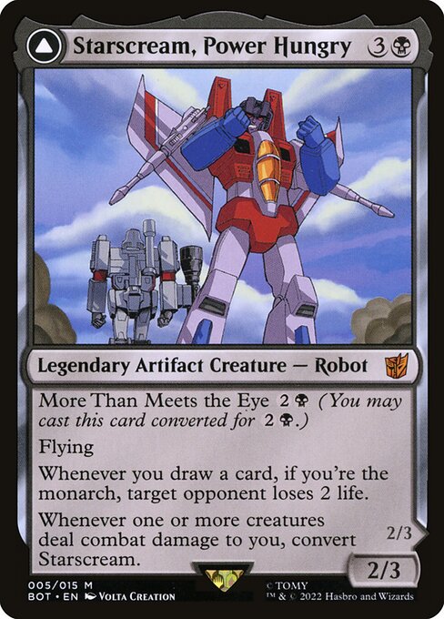 Starscream, Power Hungry - Universes Beyond: Transformers - M - 5