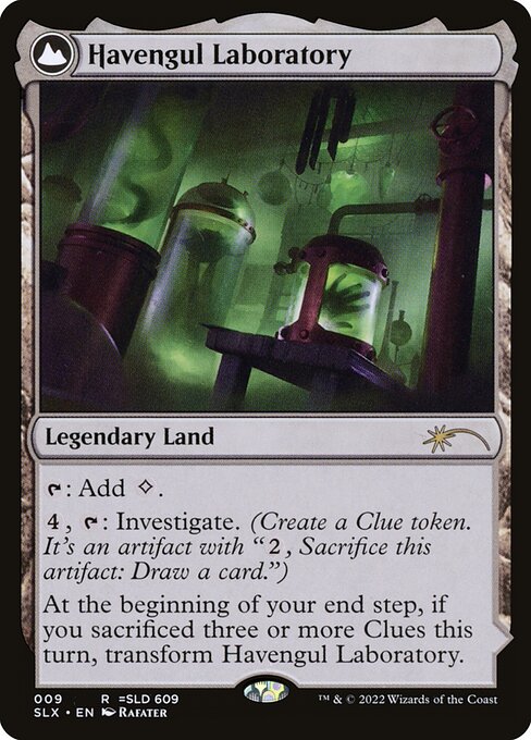 Havengul Laboratory - SLX Cards - R - 9