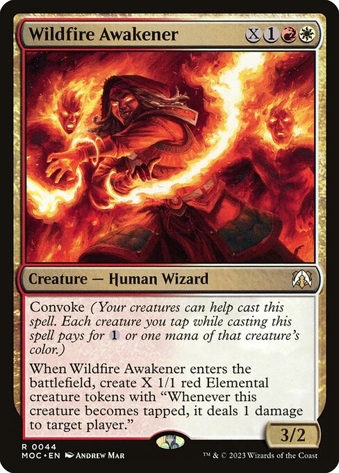 Wildfire Awakener - Commander: March of the Machine - R - 44