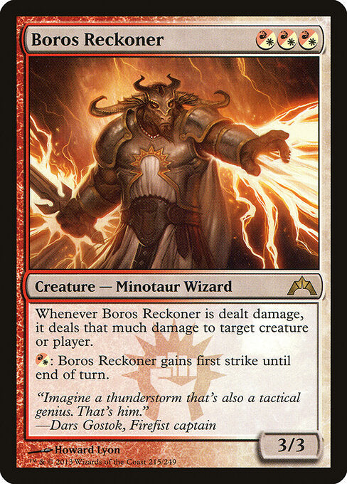 Boros Reckoner - Gatecrash - R - 215