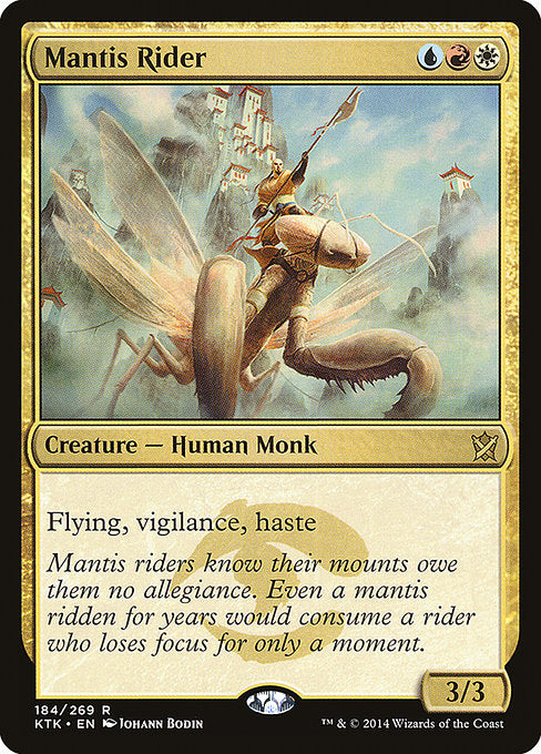 Mantis Rider - Khans of Tarkir - R - 184
