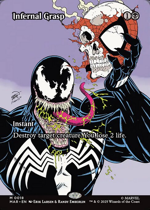 Infernal Grasp (Borderless) - Marvel Universe Eternal-Legal - M - 18