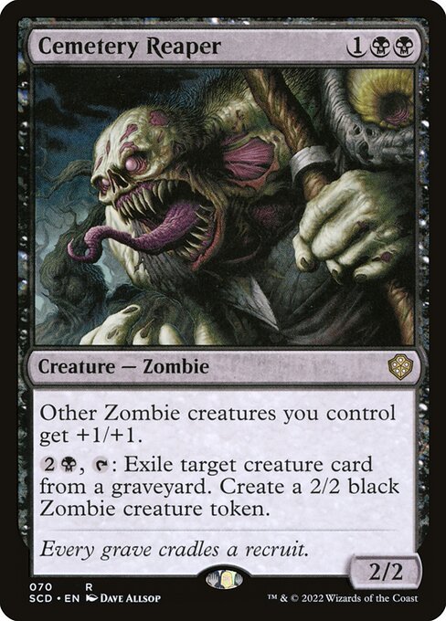 Cemetery Reaper - Starter Commander Decks - R - 70