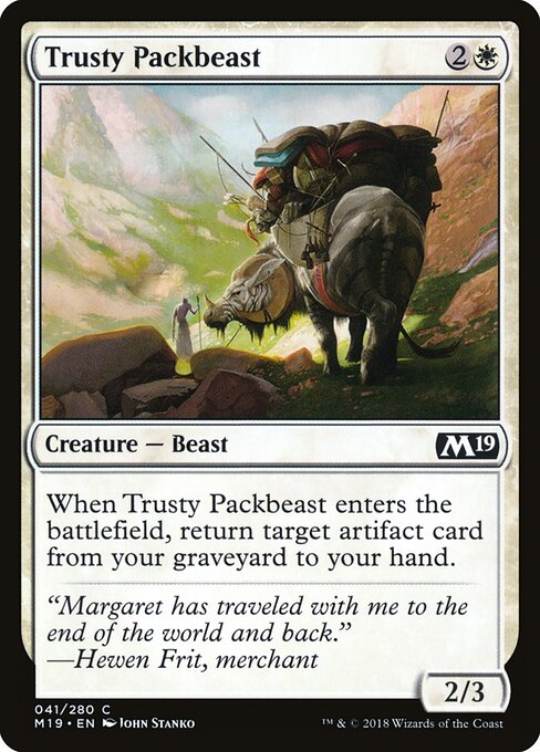 Trusty Packbeast - Core Set 2019 - C - 41