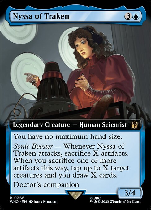 Nyssa of Traken (Extended Art) - Universes Beyond: Doctor Who - R - 366