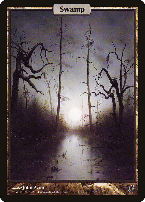 Swamp - Full Art - Unhinged - L - 138