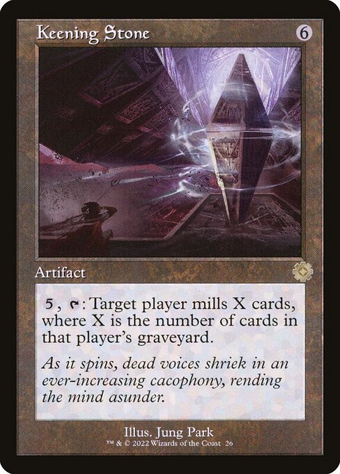 Keening Stone - The Brothers' War: Retro Frame Artifacts - R - 26