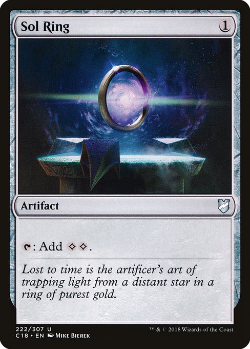 Sol Ring - Commander 2018 - U - 222