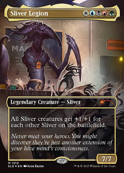 Sliver Legion (1310) (Rainbow Foil) - Secret Lair Drop Series - M - 1310