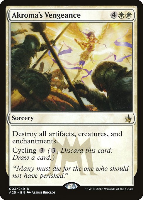 Akroma's Vengeance - Masters 25 - R - 3
