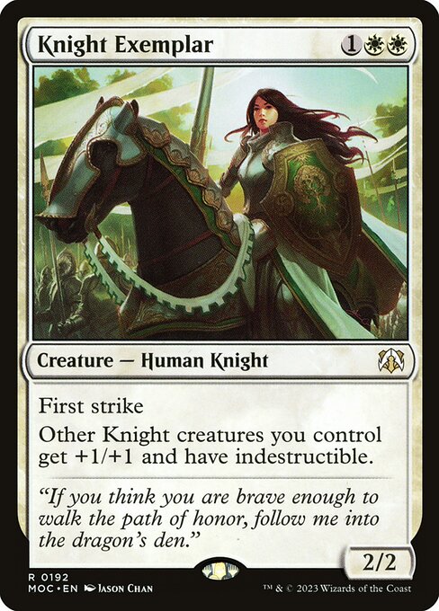 Knight Exemplar - Commander: March of the Machine - R - 192