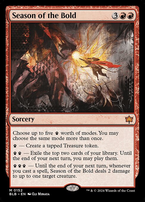 Season of the Bold - Bloomburrow - M - 152