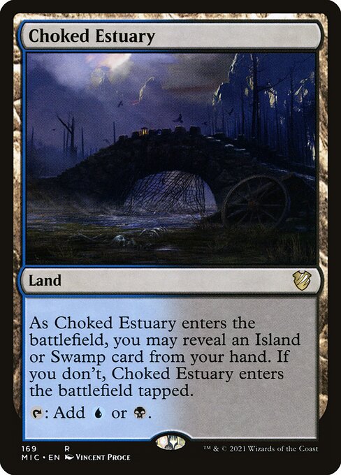 Choked Estuary - Commander: Innistrad: Midnight Hunt - R - 169