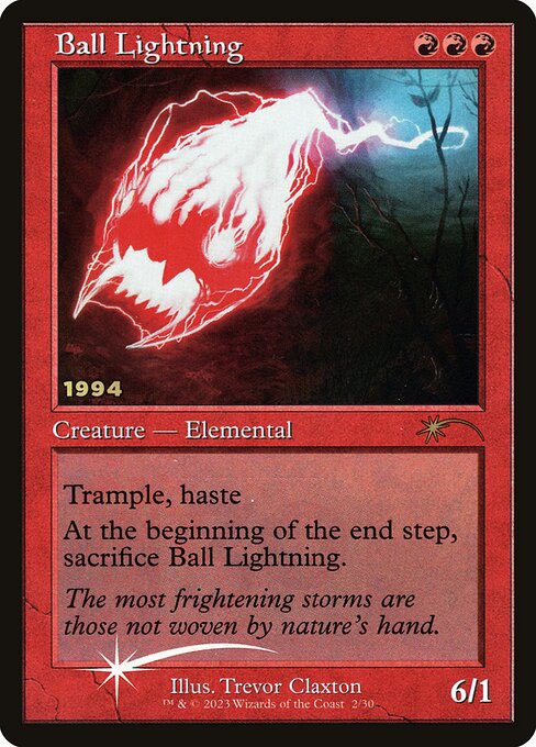 Ball Lightning - 30th Anniversary Promos - P - 2