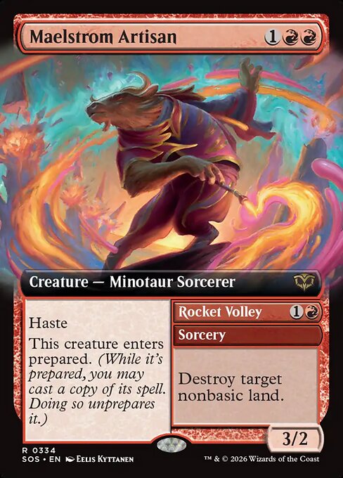 Maelstrom Artisan (Extended Art) - Secrets of Strixhaven - R - 334