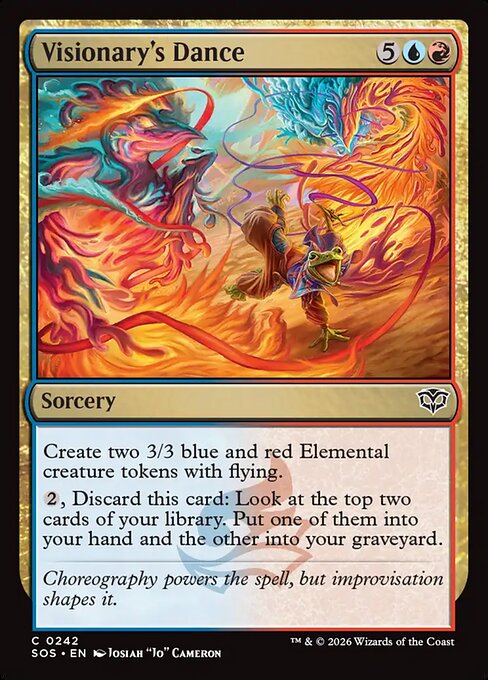 Visionary's Dance - Secrets of Strixhaven - C - 242