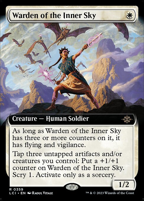 Warden of the Inner Sky (Extended Art) - The Lost Caverns of Ixalan - R - 359