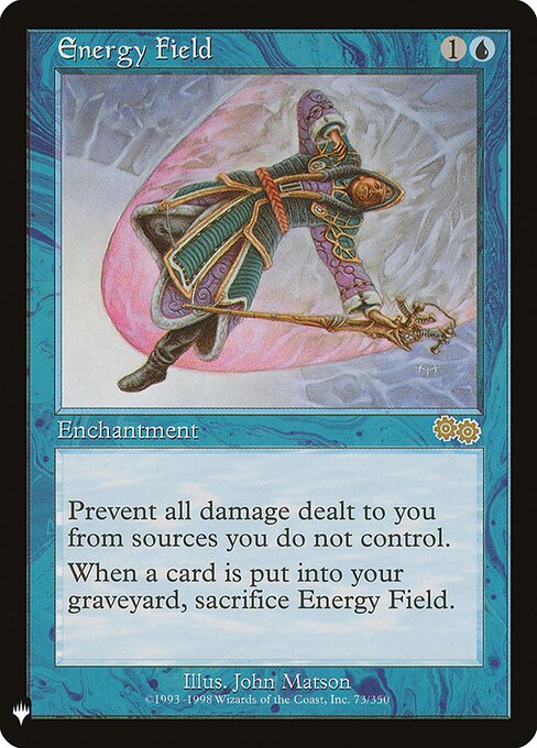Energy Field - The List Reprints - R - 73/350