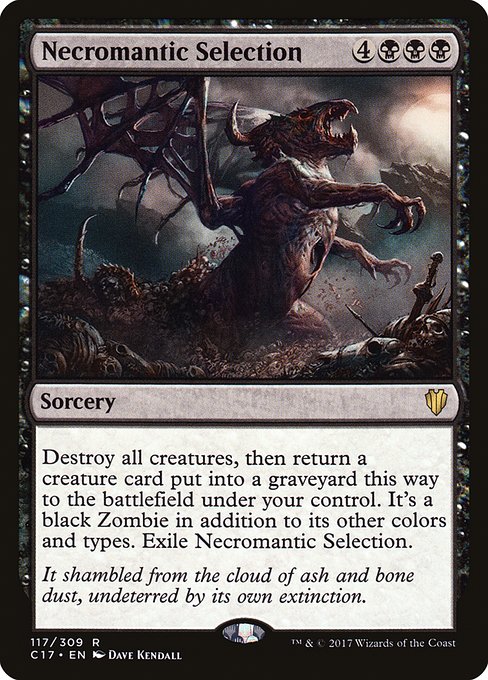 Necromantic Selection - Commander 2017 - R - 117